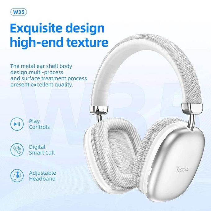 CASQUE Hoco W35 Max 90H D'autonomie - Sans Fil Bluetooth 5.3