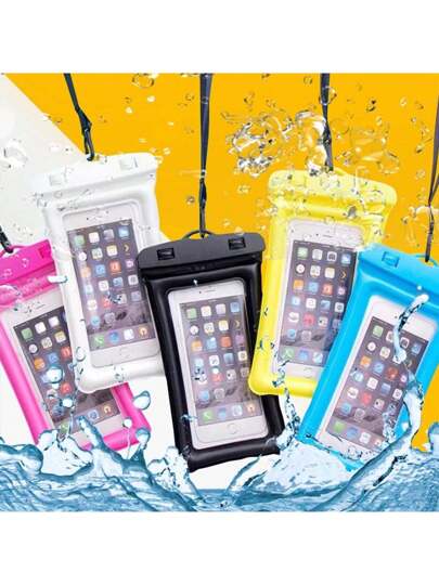 Pochette Étanche Téléphone, Étui Waterproof, Sac Transparent